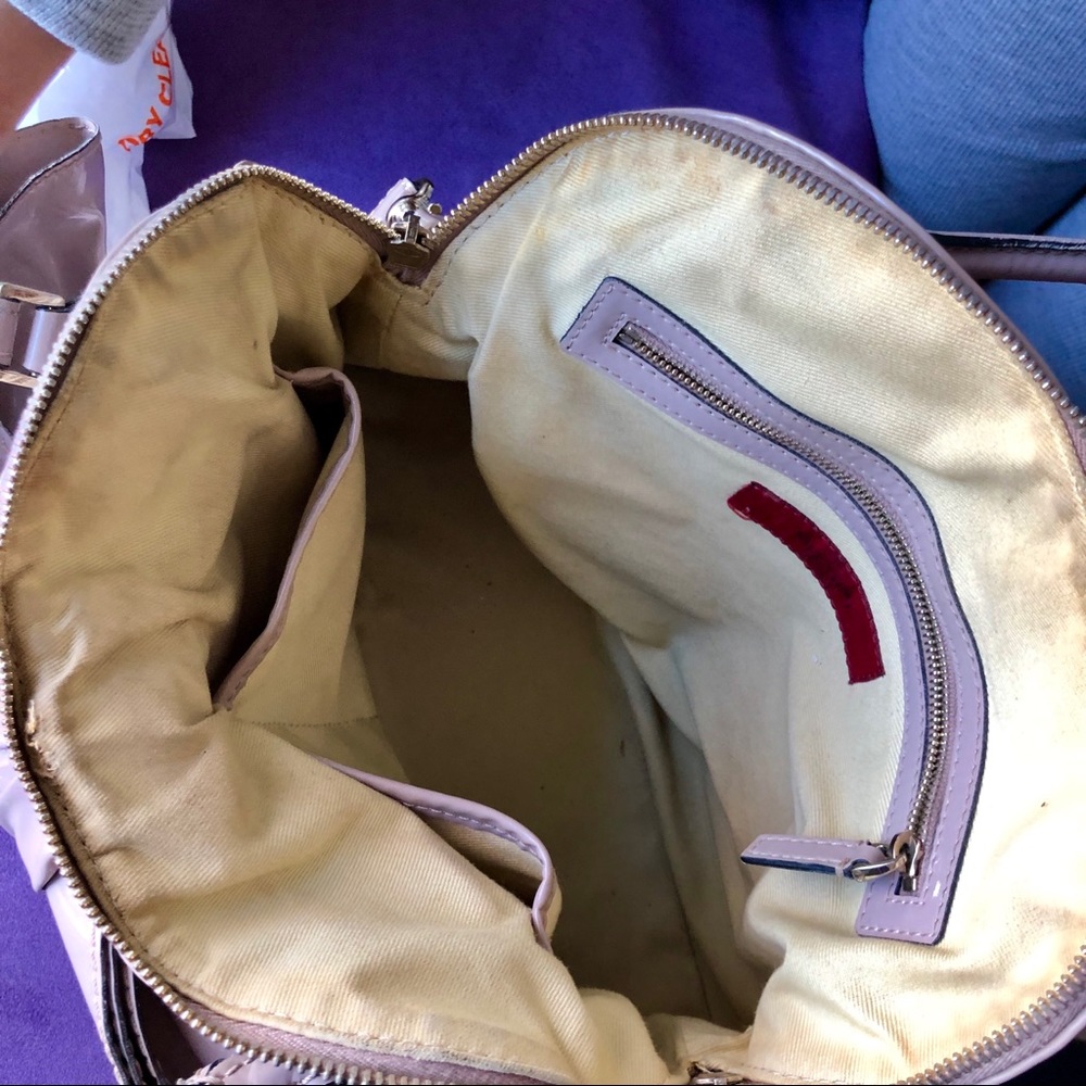 VALENTINO Lacca Bow Dome Satchel - Picture 6 of 8